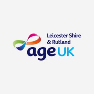 age uk logo for leicester and rutland